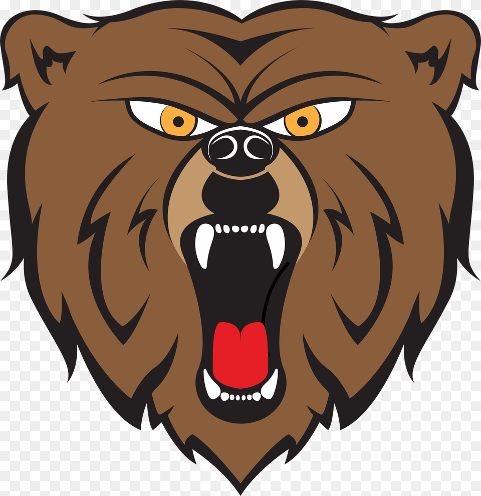 Angry Bear Clip Art Angry Bear, Animal, Lion, Mammal, Wildlife Png