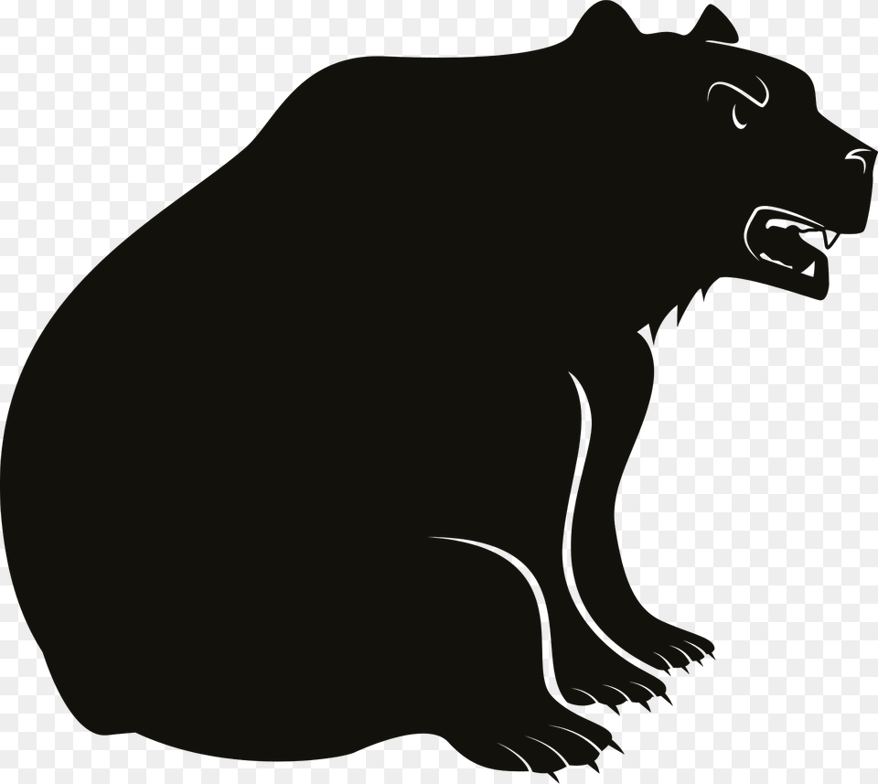 Angry Bear Clipart, Animal, Mammal, Panther, Wildlife Free Transparent Png