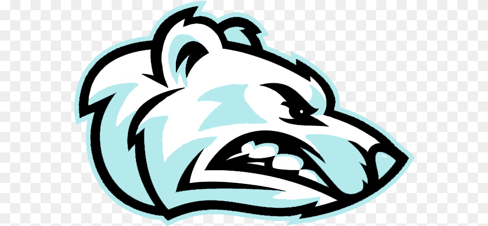 Angry Bear Logos Clipart High School Old Boys Rugby Christchurch, Stencil Png