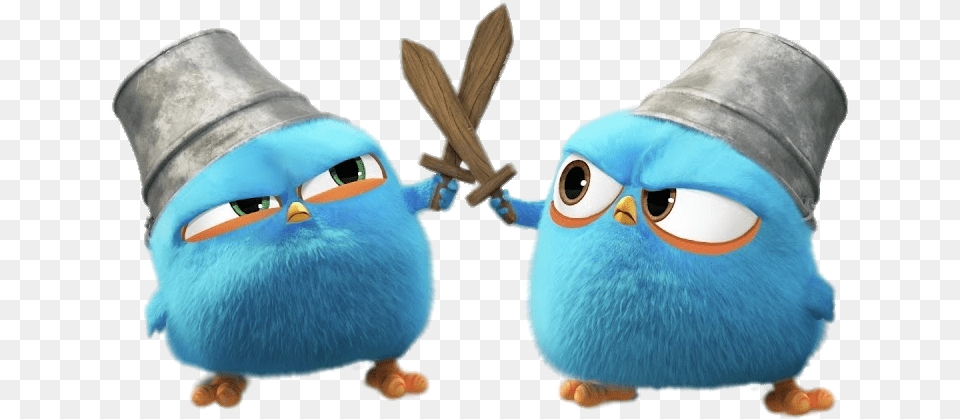 Angry Bird Blues Fighting, Plush, Toy, Animal, Fish Png Image