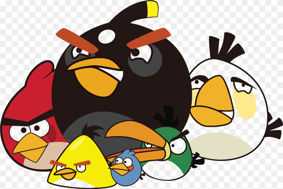 Angry Bird Clipart Angry Birds White Bird, Animal, Bee, Insect, Invertebrate Free Transparent Png
