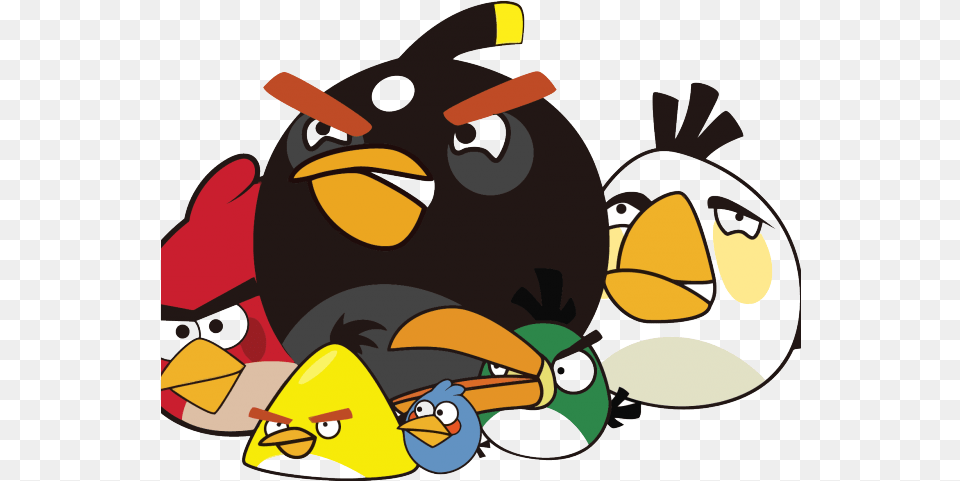 Angry Bird Clipart Imagens Angry Birds Clip Art Of Angry Bird, Animal, Bee, Insect, Invertebrate Png