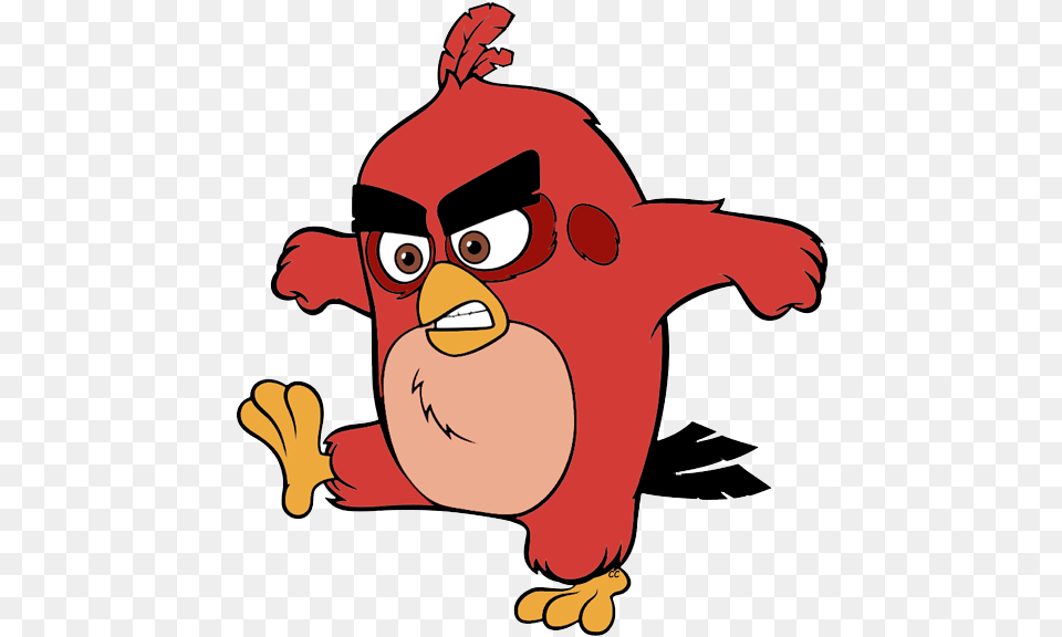 Angry Bird Clipart The Angry Birds Movie Clip Art Images Angry Birds Red Cartoon, Baby, Person, Face, Head Free Transparent Png