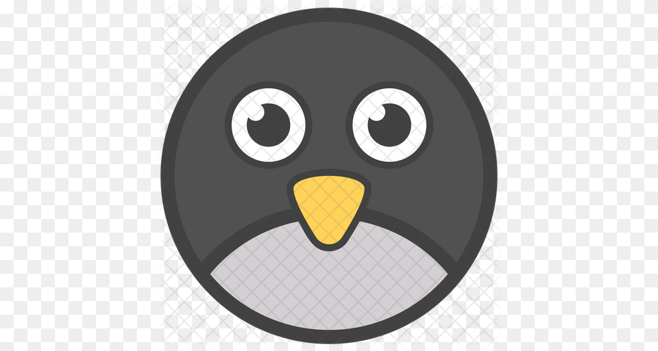 Angry Bird Emoji Icon Of Flat Museum Of Glass, Disk Free Png Download