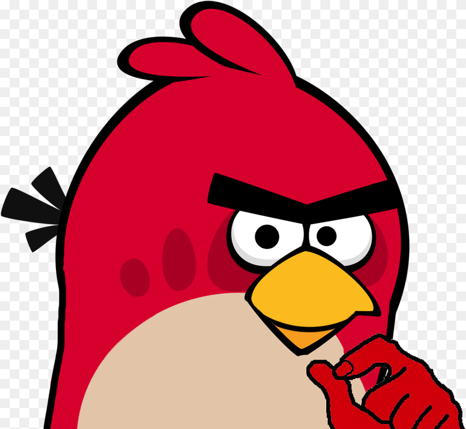 Angry Bird Game Red, Cap, Clothing, Hat, Cream Png Image