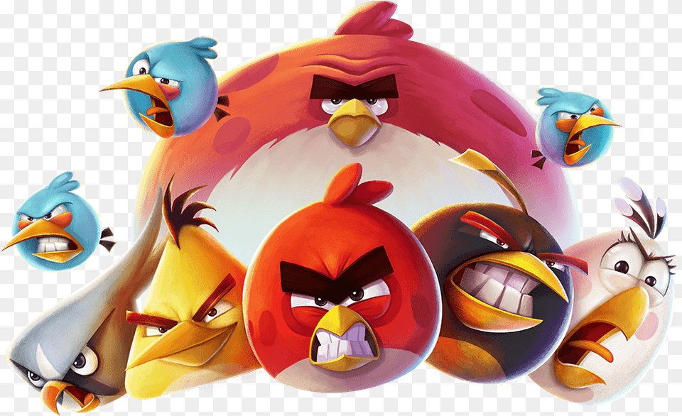 Angry Birds 2 Angry Birds 10 Years, Animal, Bird Free Png