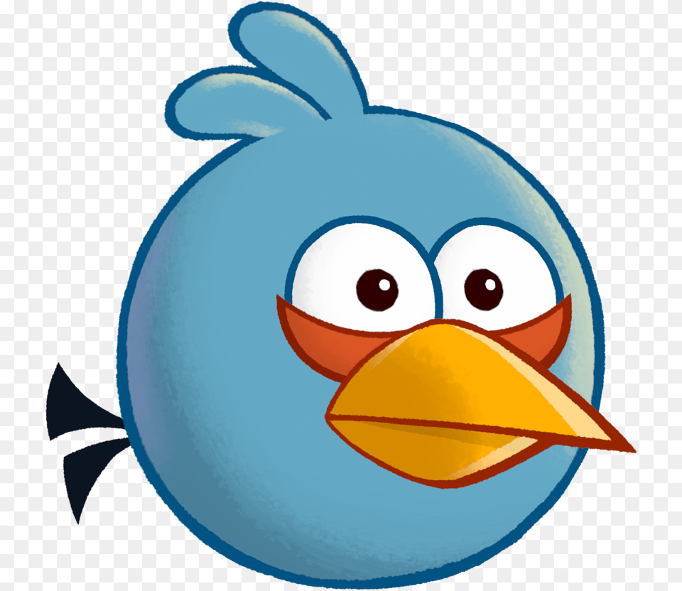 Angry Birds 2048 Blue Cartoon Angry Birds, Animal, Bird Free Png Download