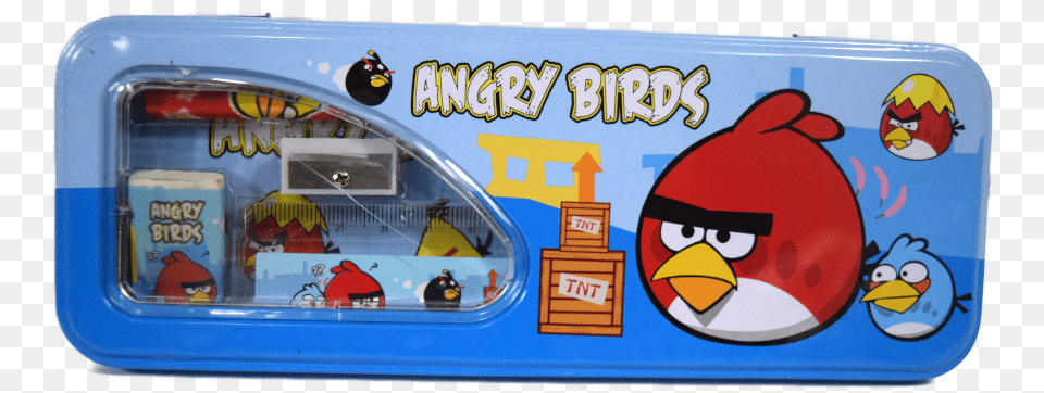 Angry Birds 6 Piece Metal Box Fictional Character, Pencil Box, Food, Lunch, Meal Free Png