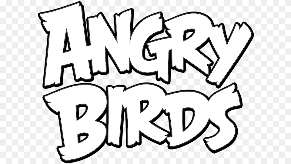 Angry Birds Angry Birds 2, Stencil, Text, Person Png
