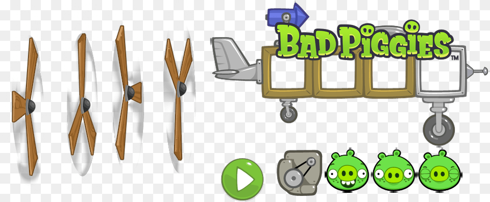 Angry Birds Angry Birds Bad Piggies Sprites, Machine, Propeller Png