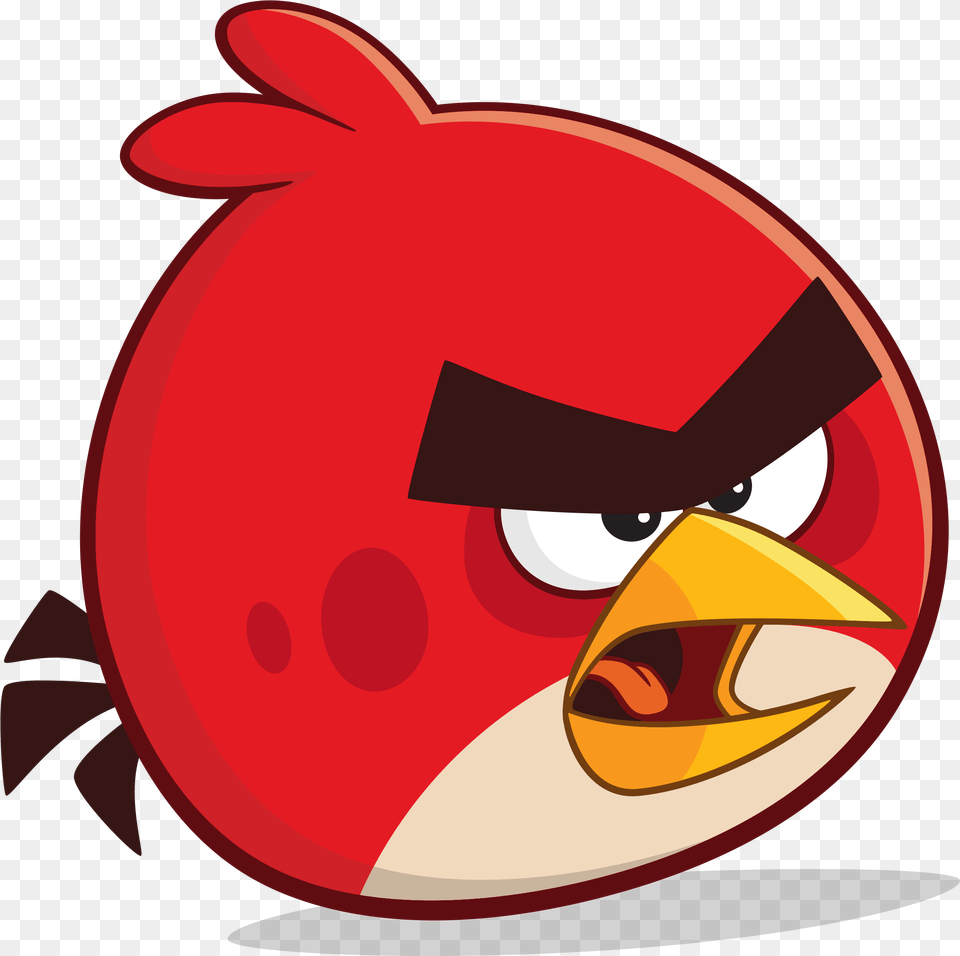 Angry Birds Angry Birds Red, Animal, Beak, Bird Free Png Download