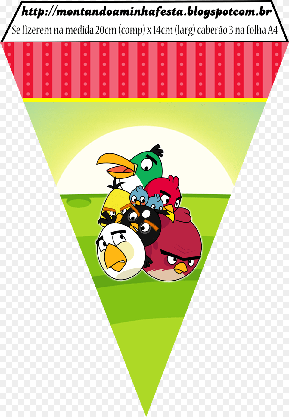 Angry Birds Birthday Party Printable Banner Bandeirola Ariel Para Imprimir Free Png Download