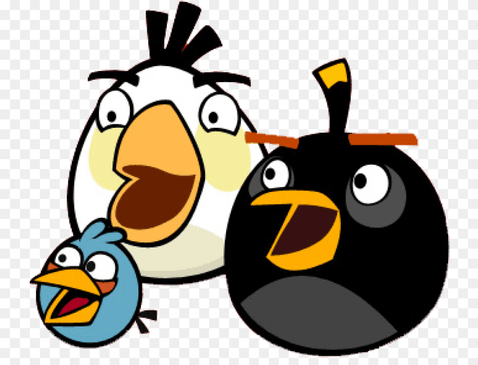 Angry Birds Black Bird Transparent Background Angry Birds, Animal, Penguin Png Image