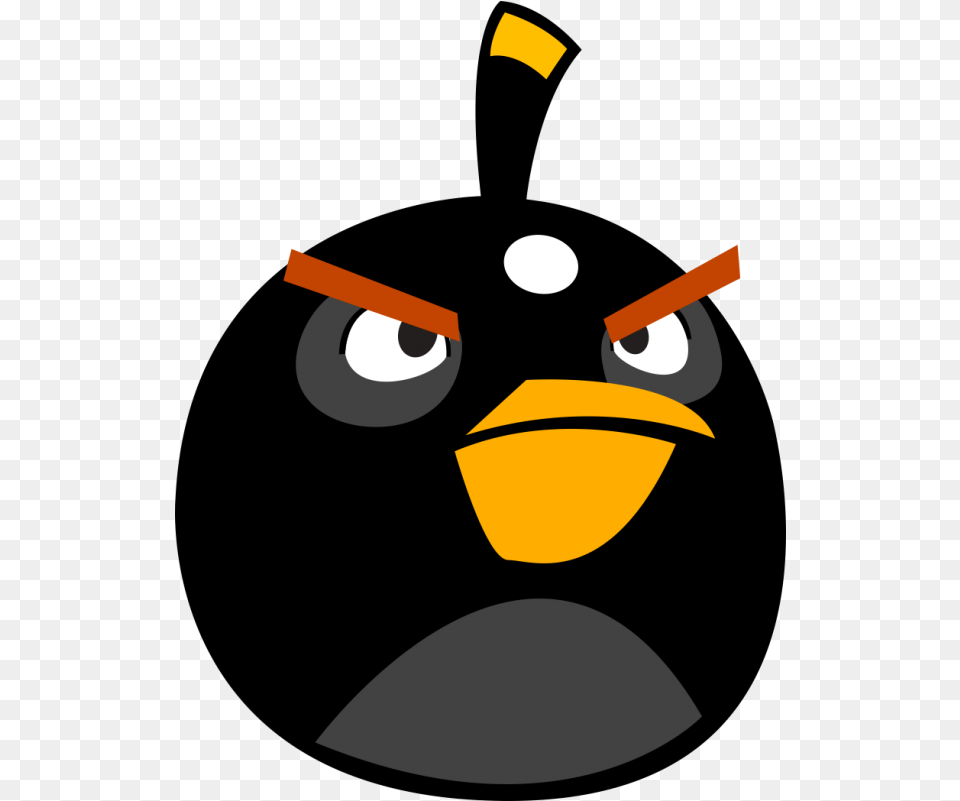 Angry Birds Black Clipart Angry Birds Friends Angry Angry Birds A Bomb Free Transparent Png