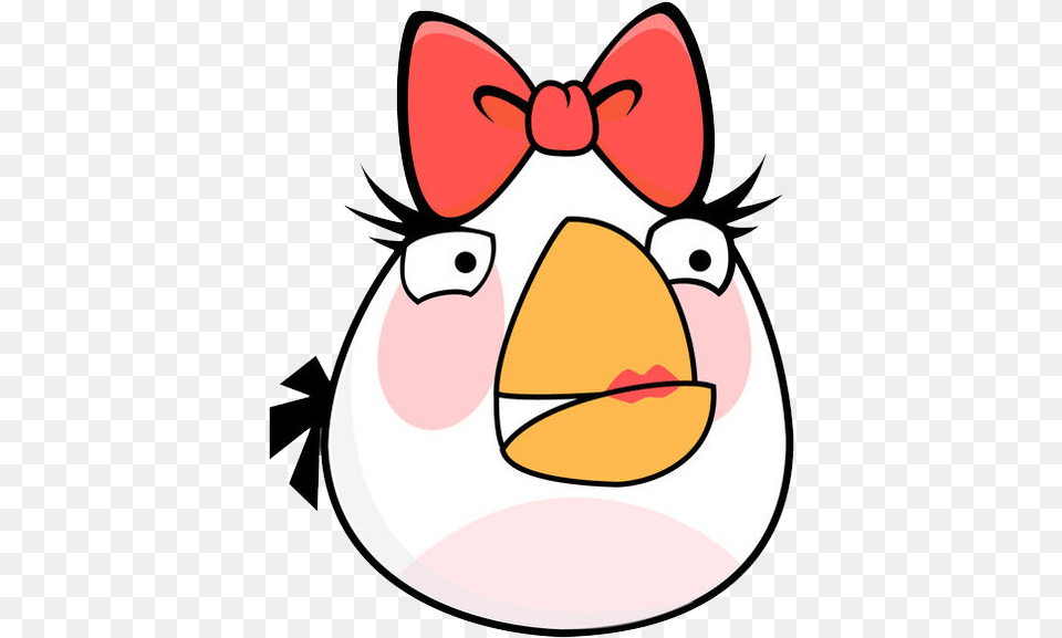 Angry Birds By Gamafotoestudio Angry Birds White Bird Angry Birds Girl Character Free Transparent Png