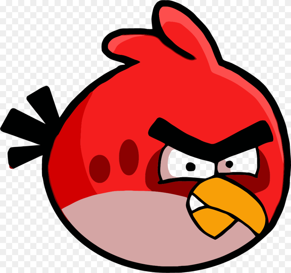 Angry Birds Clipart Clip Art Crazy Bird, Animal, Beak, Logo, Food Free Transparent Png