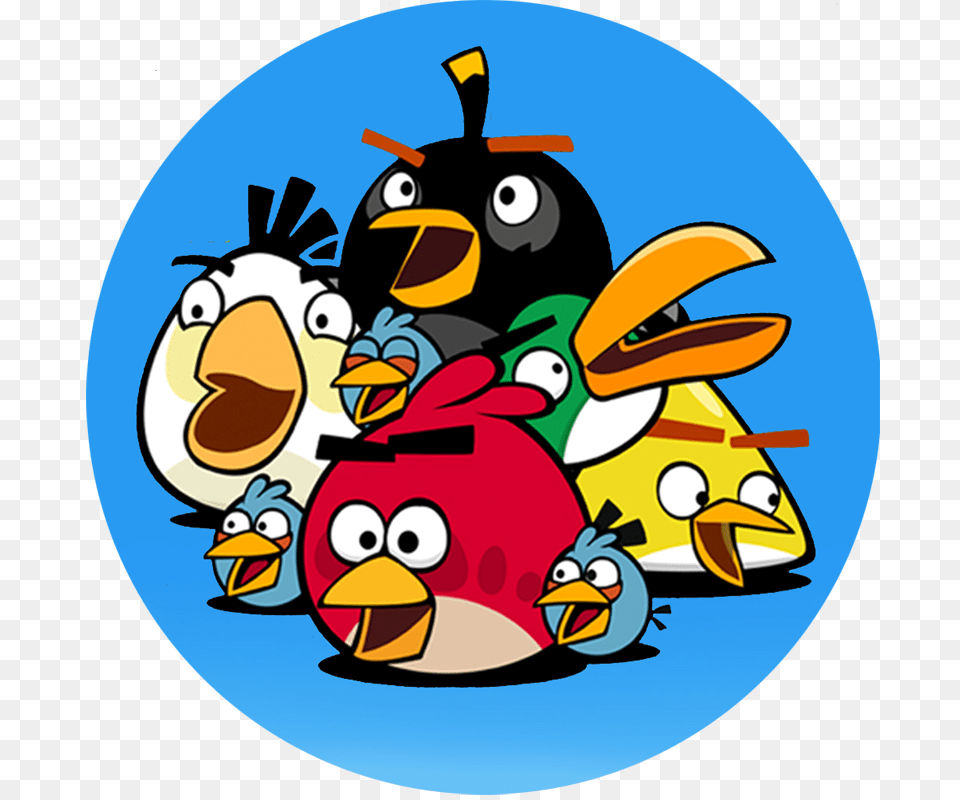 Angry Birds Clipart Download Angry Birds Cartoon, Animal, Bird Png Image