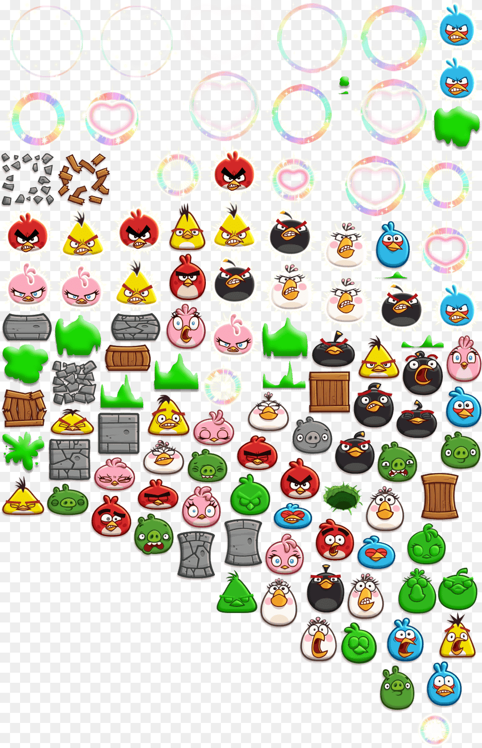 Angry Birds Fight Sprites Angry Birds Fight Panels, Food, Cream, Icing, Dessert Png Image
