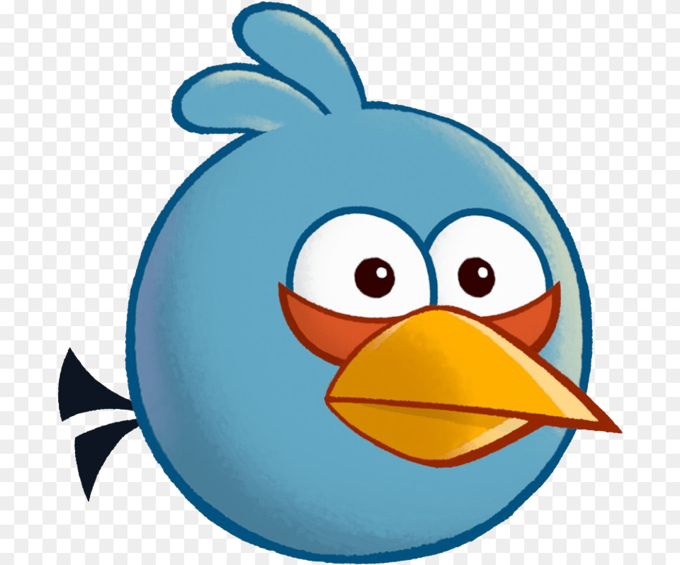 Angry Birds Download Arts Blue Transparent Angry Birds, Animal, Beak, Bird Free Png