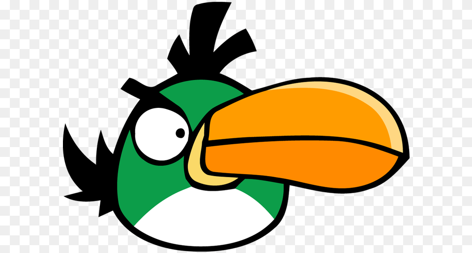 Angry Birds Green, Animal, Beak, Bird, Fish Png