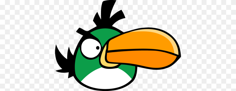 Angry Birds Green Bird Icon, Animal, Beak, Fish, Sea Life Free Png Download