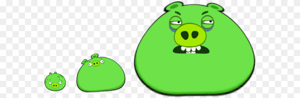 Angry Birds Pig Comparison Angry Birds Angry Pigs Full Angry Birds Pig Angry, Green, Animal, Mammal, Rat Free Png