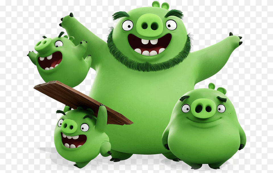 Angry Birds Pig Transparent Image Arts Pig Angry Birds, Green, Animal, Wildlife Png