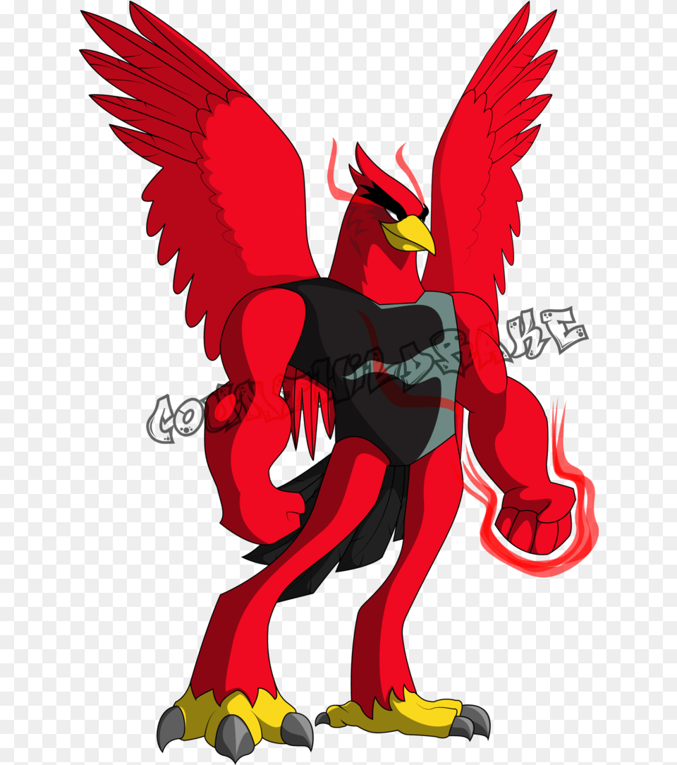 Angry Birds Red Antropomorphic By Countwildrake Chuck Angry Birds Movie Fan Art, Person Free Transparent Png