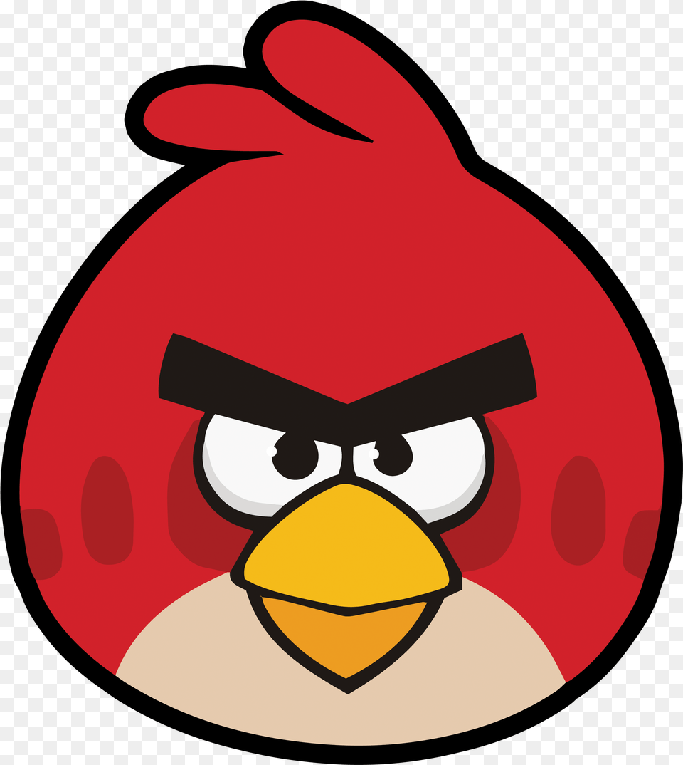 Angry Birds Red Transparent Image Red Cartoon Angry Birds, Bag, Food, Egg Free Png