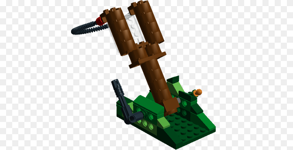 Angry Birds Slingshot Lego Catapult Lego Angry Birds Slingshot, Machine, Bulldozer, Device, Weapon Free Png Download