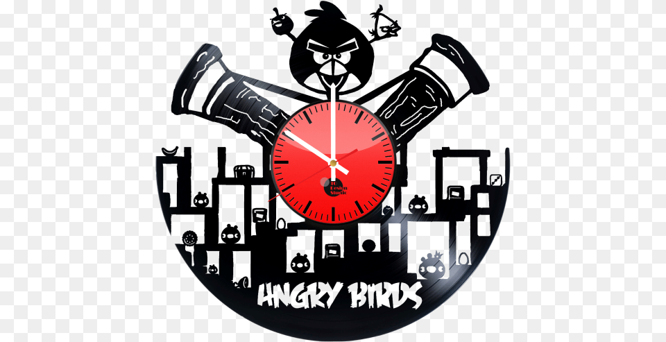 Angry Birds Star Wars, Clock, Analog Clock, Smoke Pipe Free Png Download