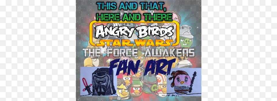 Angry Birds Star Wars Angry Birds, Book, Comics, Publication, Sticker Free Png Download