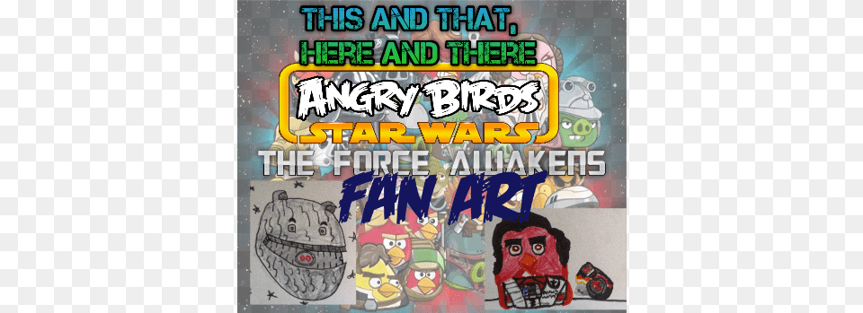 Angry Birds Star Wars Cartoon, Book, Comics, Publication, Sticker Free Transparent Png