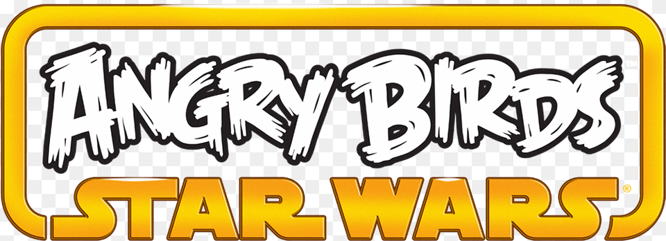 Angry Birds Star Wars Logo, Text Free Transparent Png