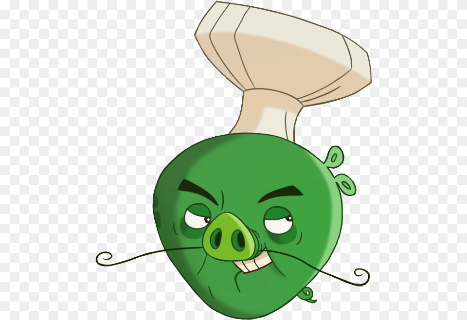 Angry Birds Toons Pigs, Cutlery, Spoon, Green, Food Png