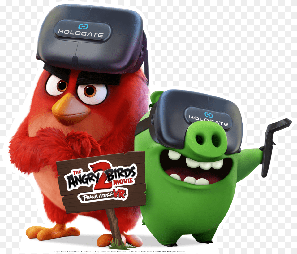 Angry Birds U2014 Hologate Singapore The Angry Birds Movie 2, Cushion, Home Decor, Vr Headset, Mascot Free Png Download