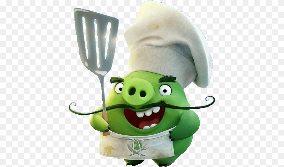 Angry Birds Wiki Chef Pig Angry Birds, Cutlery, Fork, Kitchen Utensil, Spatula Free Png Download