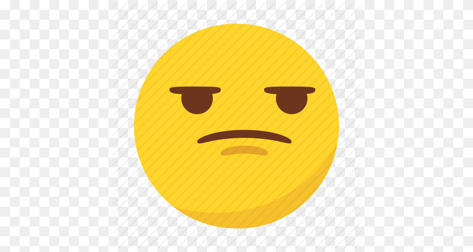 Angry Bored Emoji Emoticon Icon, Nature, Outdoors, Sky, Art Free Transparent Png