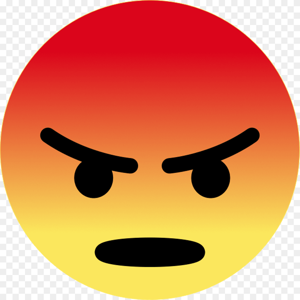 Angry Button Emojisticker Transparent Background Angry Emoji, Disk Free Png Download