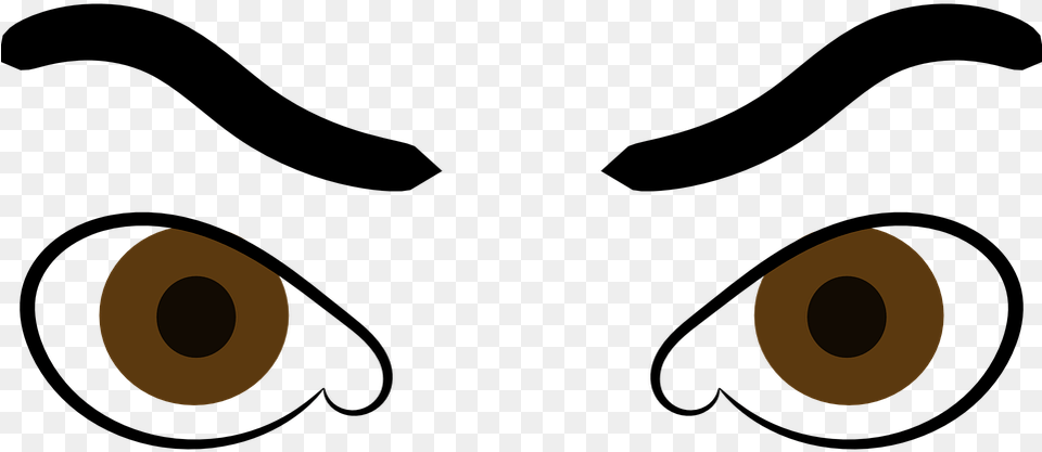 Angry Cartoon Eyes 6 Image Cartoon Boy Eyes, Lighting Free Png