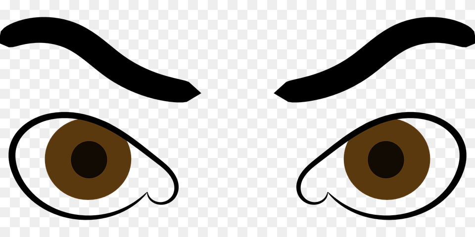 Angry Cartoon Eyes Image Free Png Download