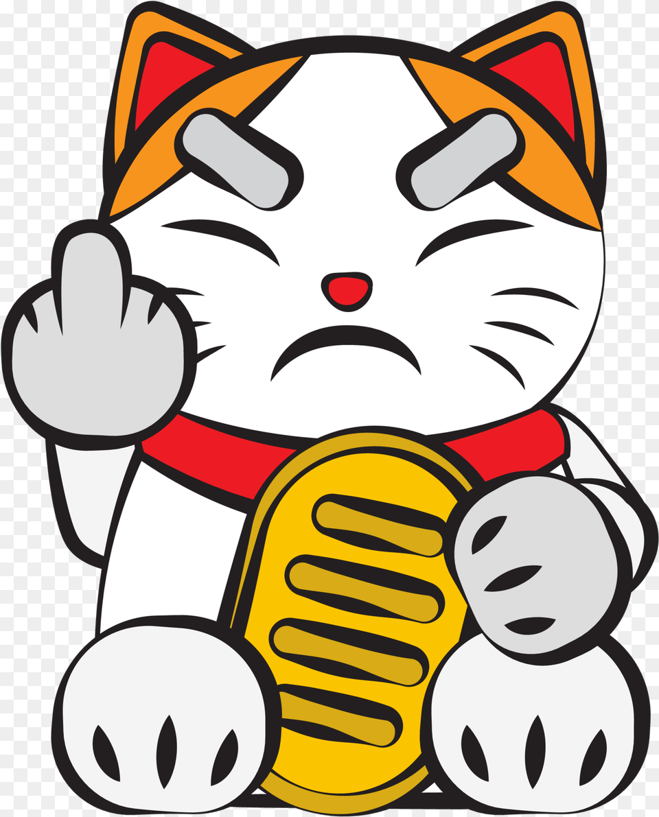 Angry Cat T Cartoon, Baby, Person, Face, Head Png Image