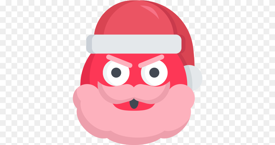 Angry Christmas Emoji Mad Santa Cartoon, Astronomy, Moon, Nature, Night Free Png