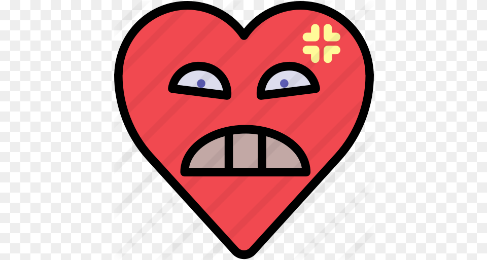 Angry Clip Art, Heart Free Png Download