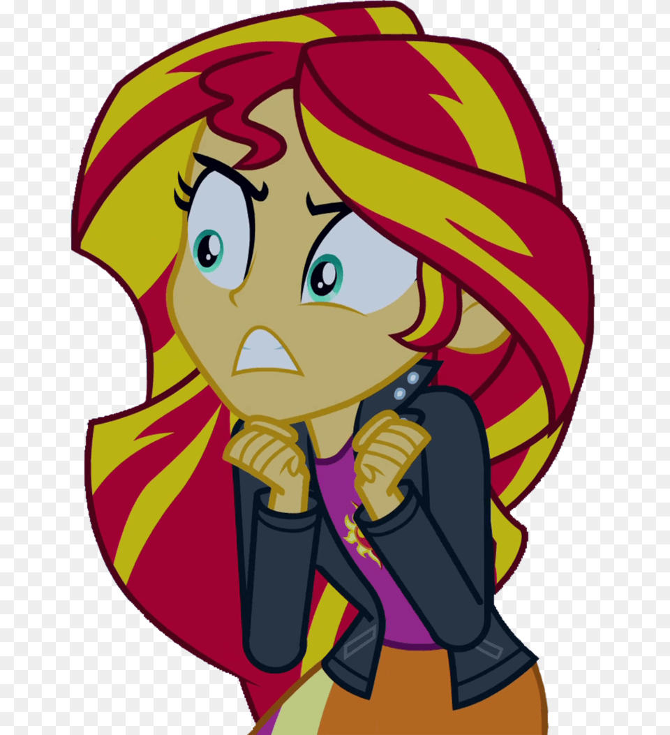 Angry Clipart Angry Girl Equestria Sunset Shimmer Angry, Book, Comics, Publication, Baby Png