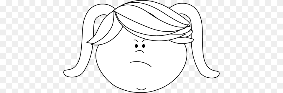 Angry Clipart Black And White Angry, Stencil, Art, Drawing, Clothing Free Transparent Png