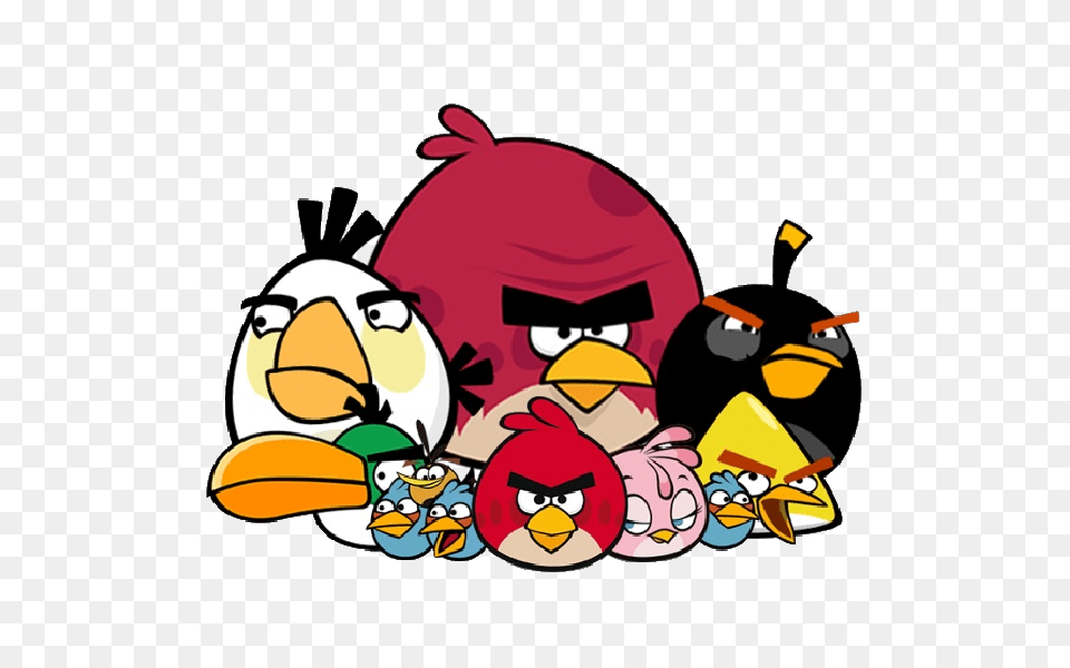 Angry Clipart Image, Cartoon, Animal, Bird Free Png