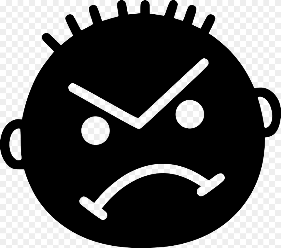 Angry Comments Nervous, Stencil, Clock, Analog Clock, Smoke Pipe Free Png