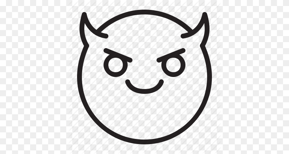Angry Devil Dirty Emoji Emoticon Shameless Icon, Animal, Deer, Mammal, Wildlife Png