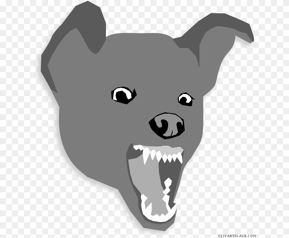 Angry Dog Clipart Mean Dog No Background, Baby, Person, Body Part, Mouth Png